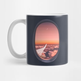 vue depuis un hublot Mug